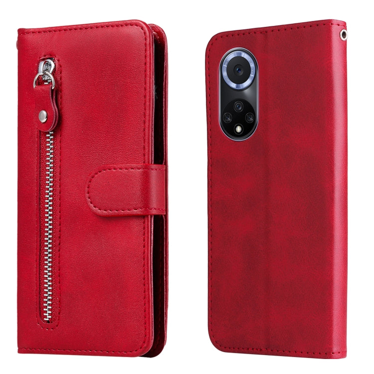 Custodia per telefono in pelle flip orizzontale con cerniera texture vitello, For Huawei nova 9 / Honor 50 5G, For Samsung Galaxy A03S 164mm, For Samsung Galaxy A13 5G, For Samsung Galaxy M52 5G