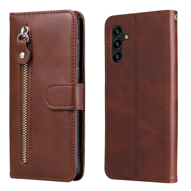 Custodia per telefono in pelle flip orizzontale con cerniera texture vitello, For Huawei nova 9 / Honor 50 5G, For Samsung Galaxy A03S 164mm, For Samsung Galaxy A13 5G, For Samsung Galaxy M52 5G