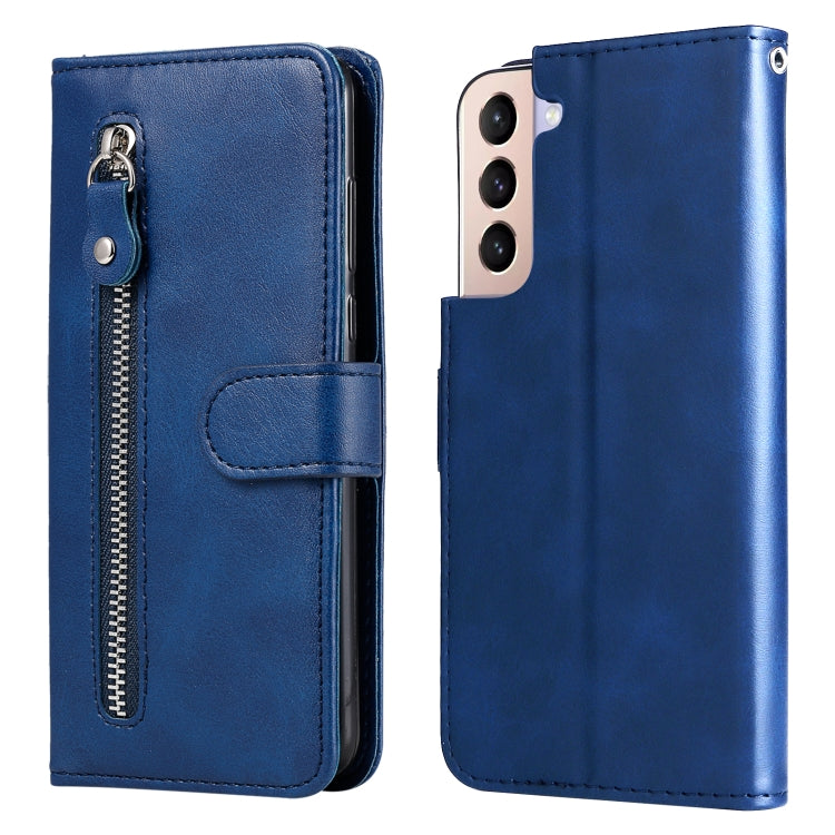 Custodia per telefono in pelle flip orizzontale con cerniera texture vitello, For Samsung Galaxy S22 Ultra 5G, For Samsung Galaxy S22 5G, For Samsung Galaxy S22+ 5G