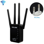 Ripetitore router wireless Smart WiFi con 4 antenne WiFi, EU Plug Black, EU Plug White, UK Plug Black, UK Plug White, US Plug Black, US Plug White