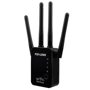 Ripetitore router wireless Smart WiFi con 4 antenne WiFi, EU Plug Black, EU Plug White, UK Plug Black, UK Plug White, US Plug Black, US Plug White