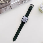 Cinturino di ricambio opaco Crazy Horse Texture per Apple Watch Series, 7 45mm / 6&SE&5&4 44mm / 3&2&1 42mm, 7 41mm / 6&SE&5&4 40mm / 3&2&1 38mm