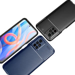 Custodia TPU con fibra di carbonio per Xiaomi Redmi Note 11