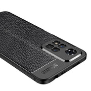 Custodia TPU antiurto con texture Litchi per Redmi Note 11 Pro