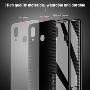 Custodia in vetro sfumato per Samsung Galaxy compatibili