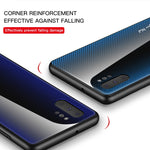 Custodia in vetro sfumato per smartphone compatibili