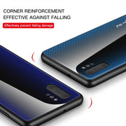 Custodia in vetro sfumato per smartphone compatibili
