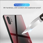 Custodia in vetro sfumato per smartphone compatibili