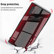 Custodia in vetro sfumato per smartphone compatibili