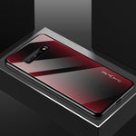 Custodia in vetro sfumato per smartphone compatibili