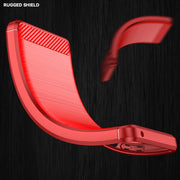 Custodia TPU in fibra di carbonio per Xiaomi Redmi Note 11