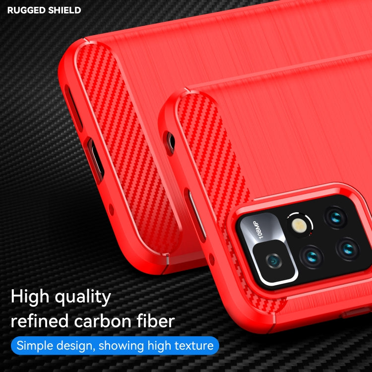 Custodia TPU fibra di carbonio per Xiaomi Redmi Note 11