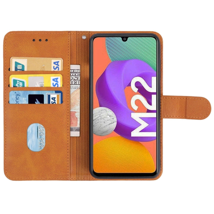 Custodia per telefono in pelle, For Samsung Galaxy M02s, For Samsung Galaxy M22, For Samsung Galaxy  M52 5G