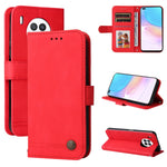 Custodia per telefono in pelle a vibrazione orizzontale con bottone in metallo con albero della vita Skin Feel, For OPPO Realme 8i, For OPPO Realme GT NEO2, For OPPO Reno6 4G, For Huawei Nova 8i / Honor 50 Lite