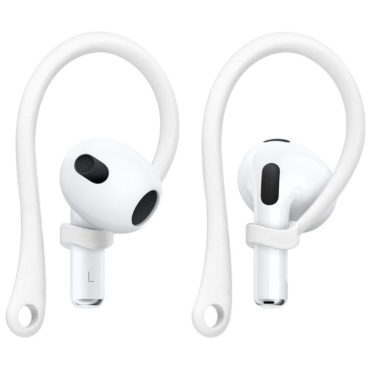 1 paio di auricolari wireless imak Gancio per l'orecchio con cordino anti-smarrimento in silicone, For AirPods 3