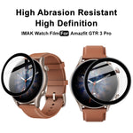 Pellicola protettiva per orologio in plexiglass HD IMAK, For Amazfit GTR 3 Pro, For Amazfit GTR 3, For Amazfit GTS 3, For OPPO Realme Watch T1