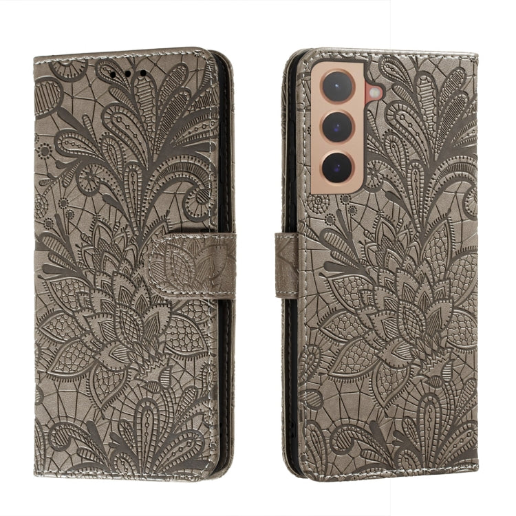 Custodia portafoglio in pelle con slot carte per Galaxy S22