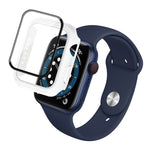Custodia protettiva con pellicola vetro per Apple Watch