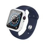 Custodia protettiva con pellicola vetro per Apple Watch