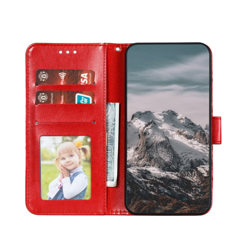 Custodia in pelle per telefono con motivo a goffratura Sun Mandala con supporto, slot per carte, portafoglio e cordino, For Xiaomi Redmi Note 11, For Xiaomi Redmi Note 11 Pro
