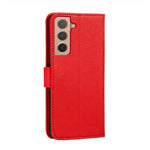 Custodia portafoglio in pelle con slot carte per Samsung Galaxy S