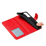 Custodia portafoglio in pelle con slot carte per Samsung Galaxy S