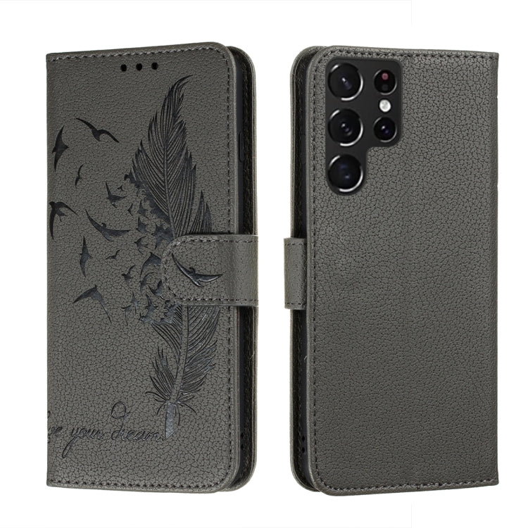 Custodia portafoglio in pelle con slot carte per Samsung Galaxy S