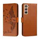 Custodia portafoglio in pelle con slot carte per Samsung Galaxy S