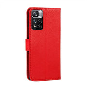 Custodia portafoglio in pelle per Xiaomi Redmi Note 11 Pro