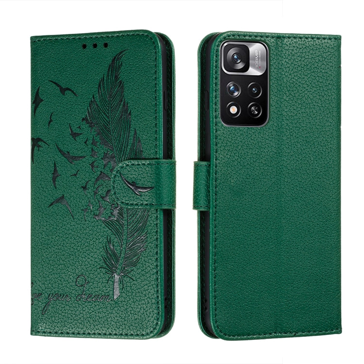 Custodia portafoglio in pelle per Xiaomi Redmi Note 11 Pro