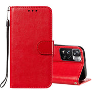 Custodia portafoglio in pelle per Xiaomi Redmi Note 11 Pro