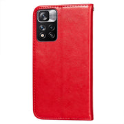 Custodia portafoglio in pelle per Xiaomi Redmi Note 11 Pro