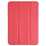 Custodia per tablet in pelle pieghevole orizzontale tripla con struttura in seta con supporto, For iPad mini 2024 / mini 6