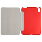 Custodia per tablet in pelle pieghevole orizzontale tripla con struttura in seta con supporto, For iPad mini 2024 / mini 6
