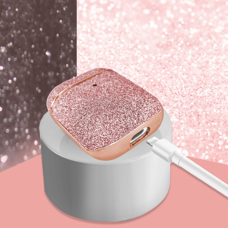 Custodia protettiva glitterata per AirPods 1 e 2