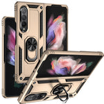 Custodia per telefono antiurto in TPU + PC con supporto rotante, For Samsung Galaxy Z Fold3 5G