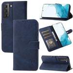 Custodia per cellulare in pelle a conchiglia orizzontale con motivo Happy Cat goffrato, For Samsung Galaxy S22 5G, For Samsung Galaxy S22+ 5G