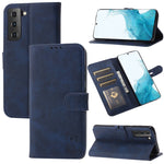 Custodia per cellulare in pelle a conchiglia orizzontale con motivo Happy Cat goffrato, For Samsung Galaxy S22 5G, For Samsung Galaxy S22+ 5G