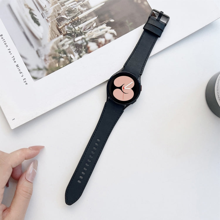 Cinturino in pelle a doppia faccia, For Samsung Galaxy Watch4 40mm / 44mm