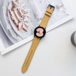 Cinturino in pelle a doppia faccia, For Samsung Galaxy Watch4 40mm / 44mm