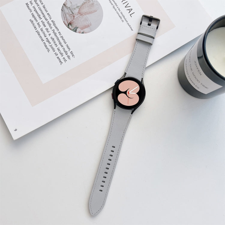 Cinturino in pelle a doppia faccia, For Samsung Galaxy Watch4 40mm / 44mm