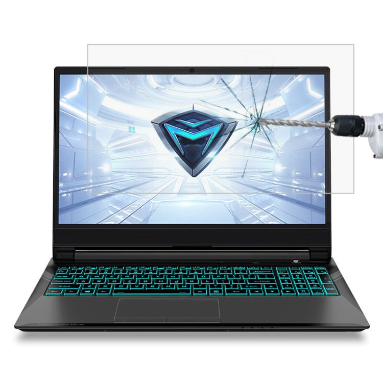 Pellicola vetro temperato per laptop 15.6" MACHENIKE F117-X