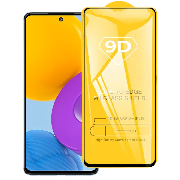 Pellicola in vetro temperato a schermo intero con colla intera 9D, For Samsung Galaxy M52 5G (1 PC)