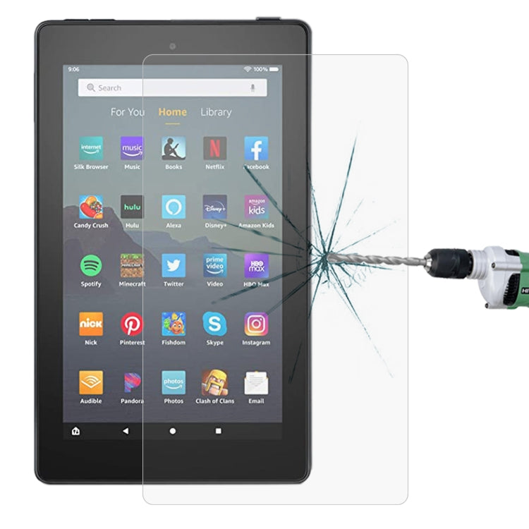 Pellicola per tablet in vetro temperato antideflagrante 9H 2.5D, For Amazon Kindle Fire HD 8 2020 / 2022 (1 PC), For Amazon Kindle Fire HD 10 2019 (1 PC), For Xiaomi Mi Pad 3 (1 PC), For Xiaomi Mi Pad 4 (1 PC), For Amazon Kindle Fire 7 2019 (1 PC)     ...