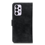 Custodia per telefono in pelle a vibrazione orizzontale con struttura in coccodrillo magnetica con supporto, slot per carte e portafoglio, For Samsung Galaxy A33 5G