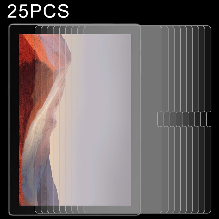 25 PZ 9H 2.5D Pellicola per tablet in vetro temperato antideflagrante, For Amazon Kindle Fire HD 8 2020 / 2022 (25 PCS), For Amazon Kindle Fire HD 10 2019 (25 PCS), For Xiaomi Mi Pad 3 (25 PCS), For Amazon Kindle Fire 7 2019 (25 PCS)                   ...