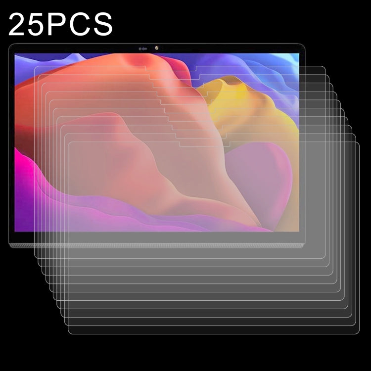 25 PZ 9H 2.5D Pellicola per tablet in vetro temperato antideflagrante, For Huawei MatePad T 10s (25 PCS), For Lenovo 10e Chromebook (25 PCS), For Honor Tablet X6 (25 PCS), For Lenovo Tab M10 FHD REL (25 PCS), For Huawei MediaPad M5 10 Pro (25 PCS)     ...