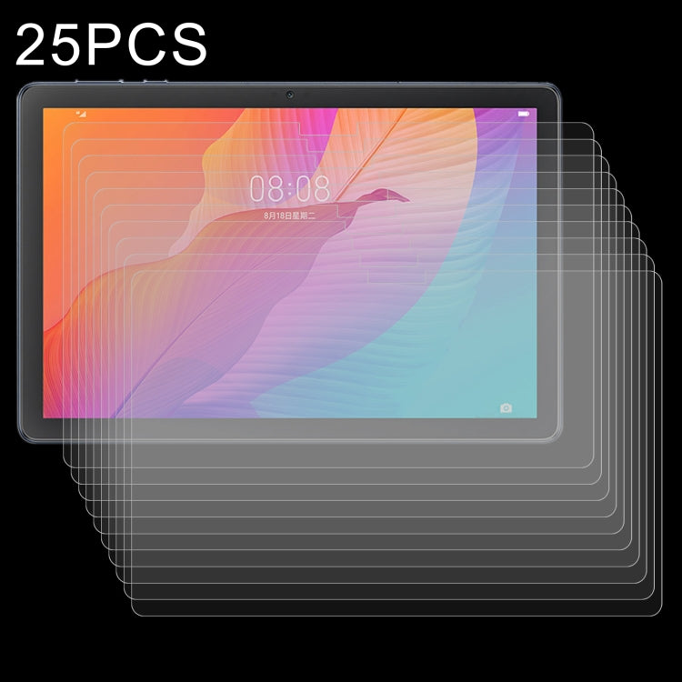25 PZ 9H 2.5D Pellicola per tablet in vetro temperato antideflagrante, For Huawei MatePad T 10s (25 PCS), For Lenovo 10e Chromebook (25 PCS), For Honor Tablet X6 (25 PCS), For Lenovo Tab M10 FHD REL (25 PCS), For Huawei MediaPad M5 10 Pro (25 PCS)     ...