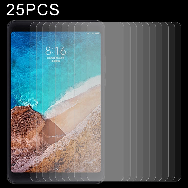 25 PZ 9H 2.5D Pellicola per tablet in vetro temperato antideflagrante, For Amazon Kindle Fire HD 8 2020 / 2022 (25 PCS), For Amazon Kindle Fire HD 10 2019 (25 PCS), For Xiaomi Mi Pad 3 (25 PCS), For Amazon Kindle Fire 7 2019 (25 PCS)                   ...