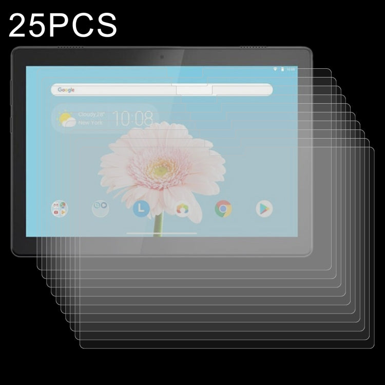 25 PZ 9H 2.5D Pellicola per tablet in vetro temperato antideflagrante, For Huawei MatePad T 10s (25 PCS), For Lenovo 10e Chromebook (25 PCS), For Honor Tablet X6 (25 PCS), For Lenovo Tab M10 FHD REL (25 PCS), For Huawei MediaPad M5 10 Pro (25 PCS)     ...